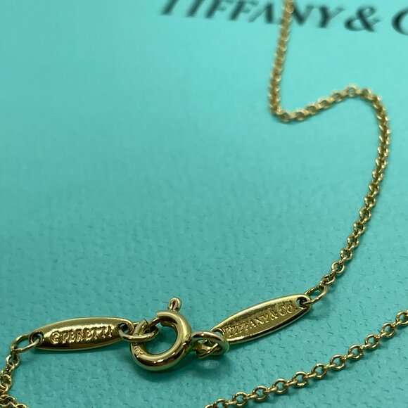 Tiffany & Co. Ruby Peretti by the Yard Necklace in 18k Yellow Gold 16" - Picture 13 of 16